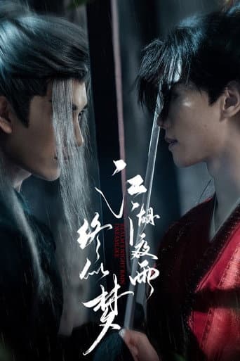 Realm's Night Rain Dreamlike poster