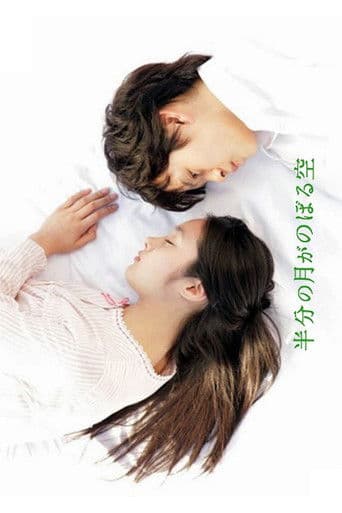Looking Up at the Half-Moon poster