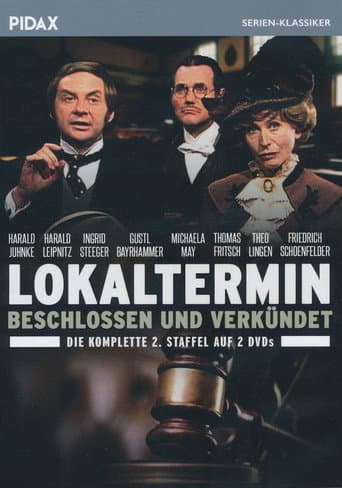 Beschlossen und verkündet poster