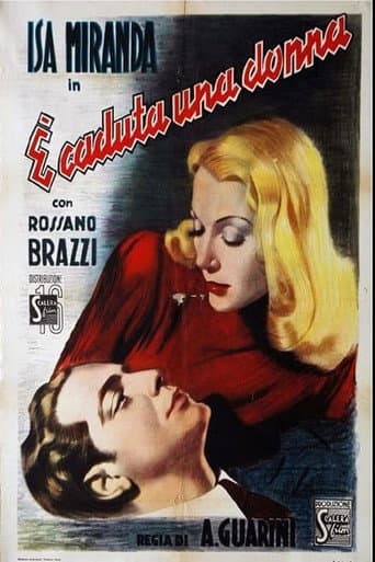 Γ caduta una donna poster